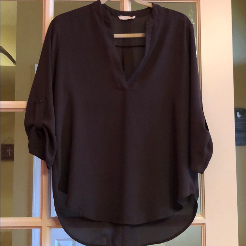 Dark Olive Green Women’s Top